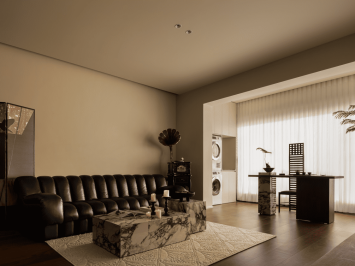 Thi Công Nội Thất Chung Cư Sang Trọng Mang Phong Cách Trầm Ấm Và Đầy Nghệ Thuật