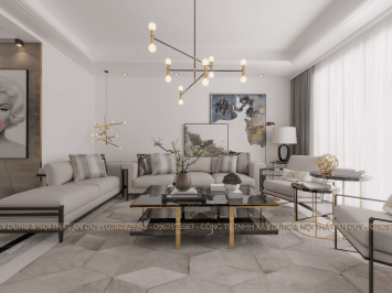 Xu Hướng Thiết Kế Nội Thất Phòng Khách Đẹp, Cao Cấp Và Ấn Tượng 