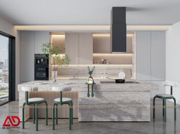 Thiết Kế Nội Thất Phòng Bếp Đẹp, Hiện Đại 2025