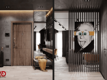 Thiết Kế Nội Thất Biệt Thự Hiện Đại Sang Trọng – Dự Án Tông Đen Gỗ Đẹp Ấn Tượng