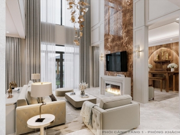 Thiết Kế Nội Thất Biệt Thự Tân Cổ Điển Sang Trọng – Vẻ Đẹp Thanh Lịch Và Đẳng Cấp Từ An Duy