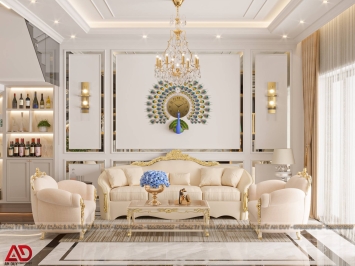 Thiết Kế Nội Thất Nhà Phố Tân Cổ Điển Sang Trọng, Tinh Tế Cùng Nội thất An Duy