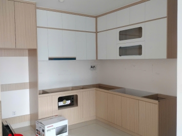 Công Trình Thi Công Nội Thất Căn Hộ Hiện Đại Tông Gỗ Sáng | An Duy Interior