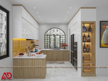 Mẫu Tủ Bếp Đẹp Hiện Đại Từ Chung Cư Đến Nhà Phố – Nội Thất An Duy