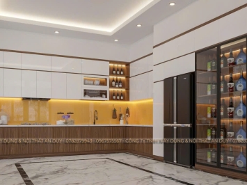 Thiết Kế Phòng Bếp Đẹp Chuẩn Công Năng, Thẩm Mỹ Và Bền Đẹp Theo Thời Gian