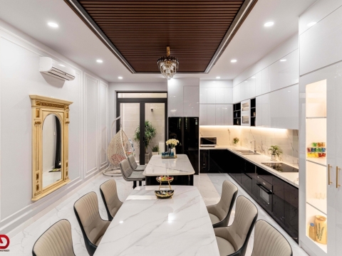 Thi Công Nội Thất Biệt Thự Cao Cấp Đẹp Sang – Hoàn Thiện Trọn Gói Bởi An Duy