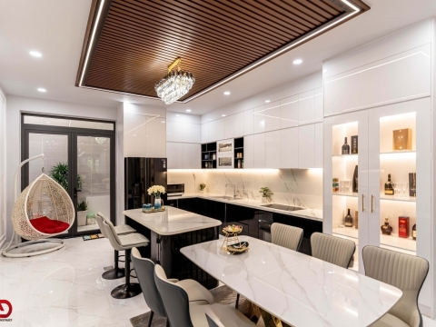 Thi Công Nội Thất Biệt Thự Cao Cấp Đẹp Sang – Hoàn Thiện Trọn Gói Bởi An Duy