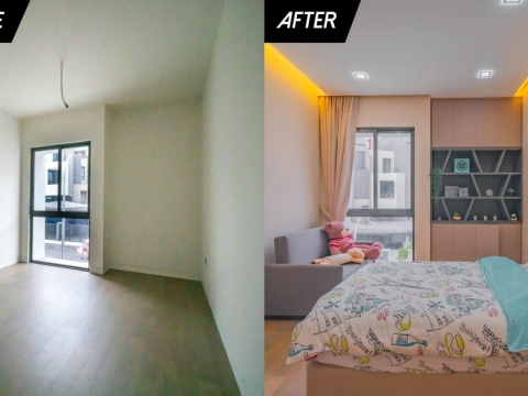 Before - After Căn Hộ/nhà Phố: Từ Hiện Trạng Đơn Điệu Thành Tổ Ấm Đầy Cảm Hứng
