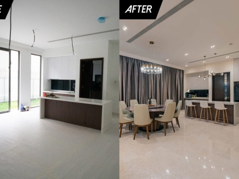 Before - After Biệt Thự Hiện Đại: Sang Trọng Trong Từng Góc Nhìn