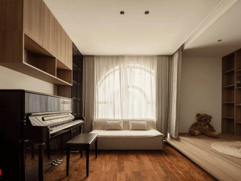 Thiết Kế Nội Thất Chung Cư Phong Cách Ấm Tối Giản – Không Gian Sống Tinh Tế Cùng An Duy Interior