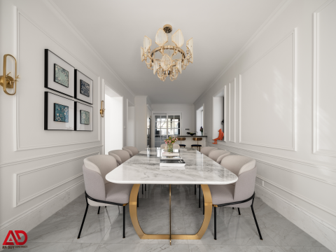 Thiết kế nội thất chung cư tân cổ điển sang trọng | Dự án căn hộ cao cấp An Duy