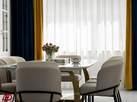 Thiết kế nội thất chung cư tân cổ điển sang trọng | Dự án căn hộ cao cấp An Duy