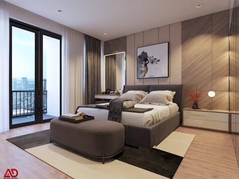 Thiết Kế Nội Thất Nhà Phố Hiện Đại Sang Trọng Với Không Gian Thông Tầng Ấn Tượng | An Duy Interior